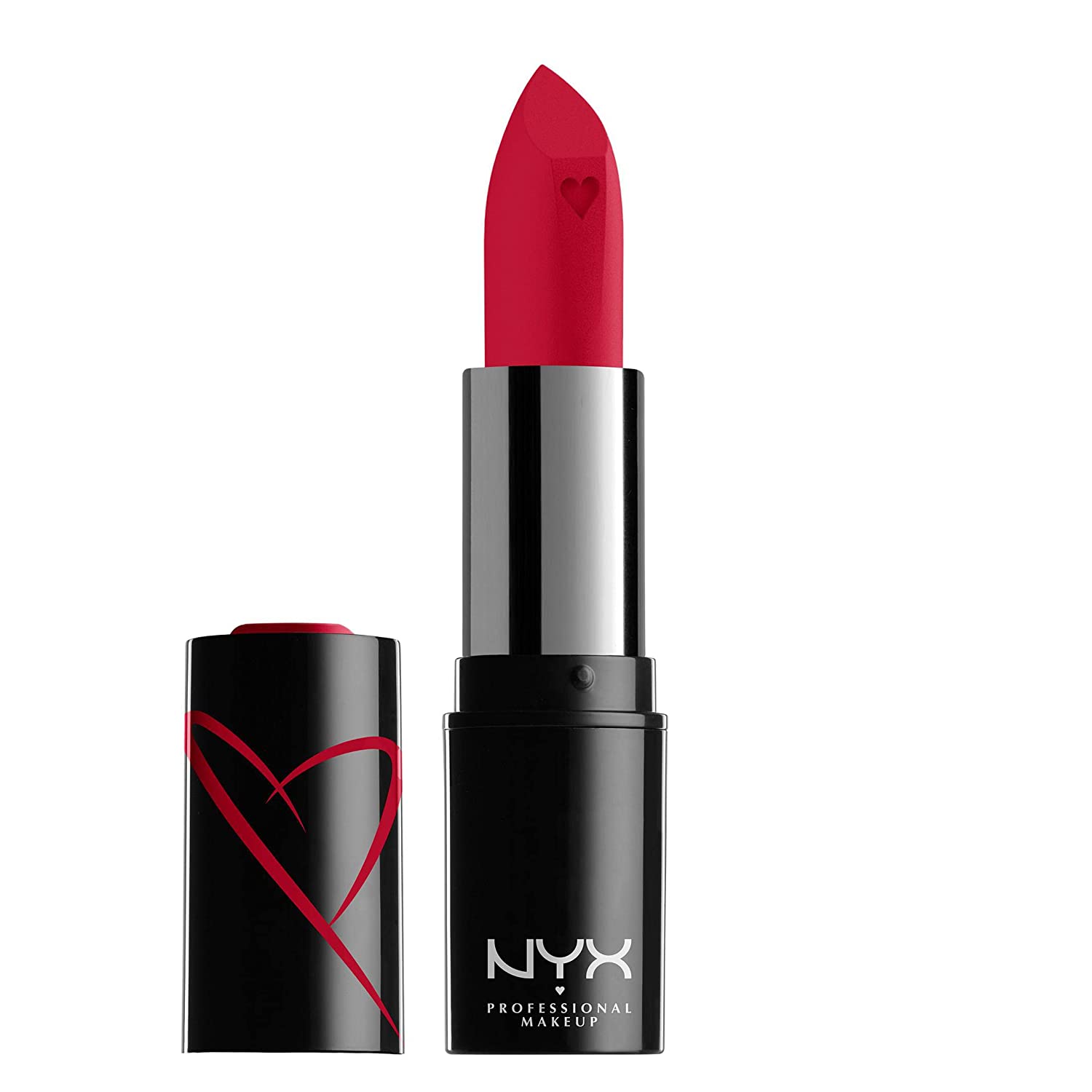 NYX PROFESSIONAL MAKEUP Shout Loud Satin Lipstick, Infused With Shea Butter - Opinionated (Warm Burgundy) - Image 2